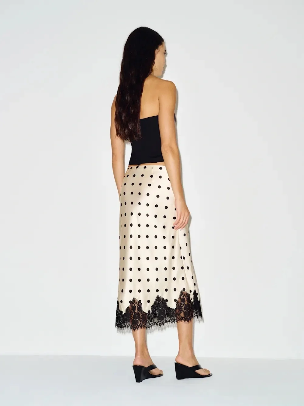 Reformation Carolina Silk Skirt NWT sz XS - Picture 4 of 4